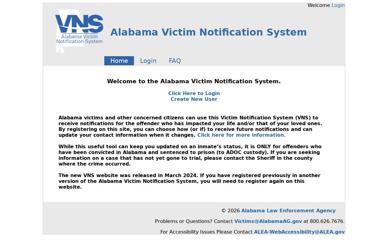 Lauderdale County arrest records Alabama victim notification system
