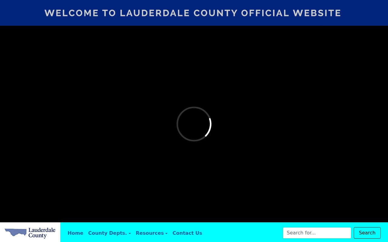 Lauderdale County court records county government homepage